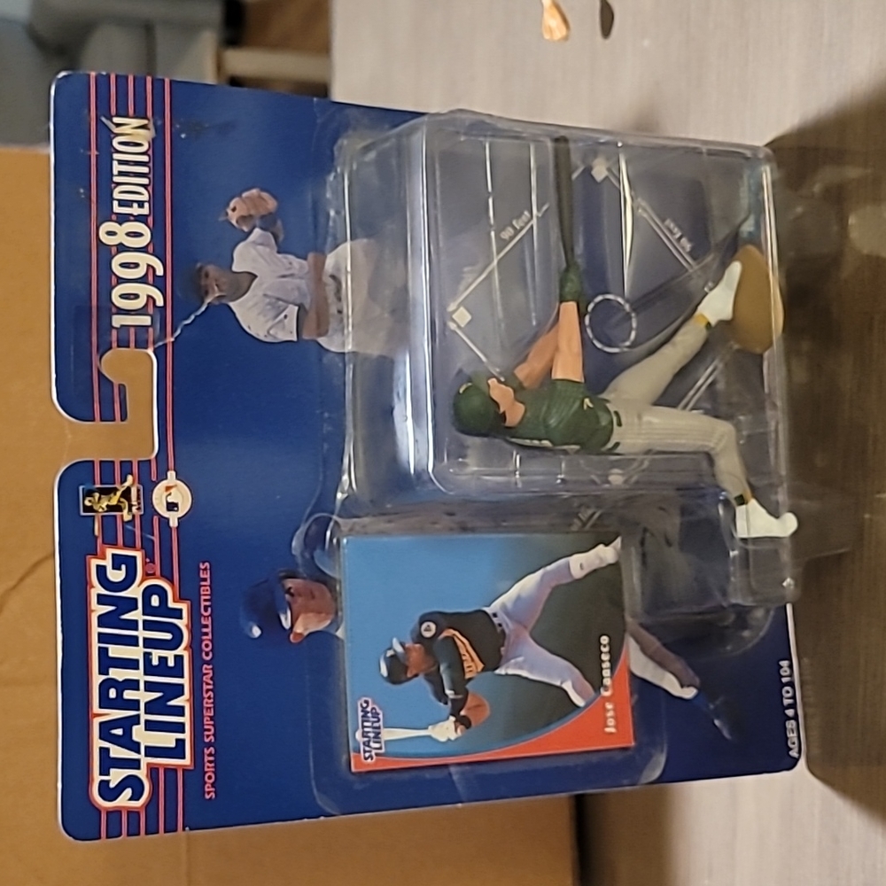 1998 Kenner Starting Lineup Oakland Athletics  A's Jose Canseco NIB